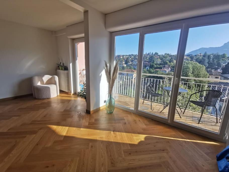 Le Parmelan - Grand Appartement Familial Avec Vue Sur La Montagne Annecy Exterior foto